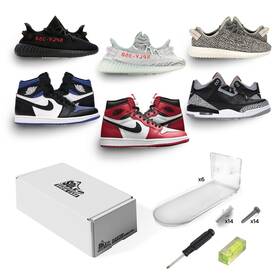 Engineered Edge Ee00224112020 Sole Showcase - 6 Clear Floating Shoe Shelves To Display And Your Sn