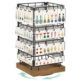 E20240705 Esluker.ly Rotating Earring Display Holder Stand For Vendors Events Selling