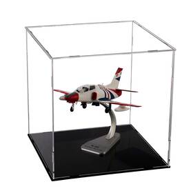 Evron 769264996763 Display Case For Collectibles Assemble Clear Acrylic Box Alternative Gl