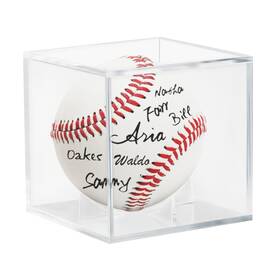 Favorfishfans 794879752404 Acrylic Baseball Case For Display Uv Protected Cube Autogr
