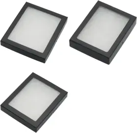 1428301 Findingking 3 Display Cases Mount Frames With Glass Top 1 Each 6x5 5x4 4x3 Black 1428301 Findingking 3 Display Cases Mount Frames With Glass Top 1 Each 6x5 5x4 4x3 Black