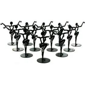 251-111bk Findingking 12 Black Metal Earring Dancers Jewelry Showcase Display Stands 3