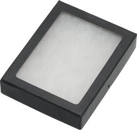Findingking 689788834139 Riker Display Cases 110bk Mount Frame Case With Glass Top 3 1/2 Inch X 2 3/4