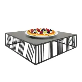 22204 Fixturedisplays 12x12x3.3 Inch Multi-purpose Metal Display Riser For Food And Home