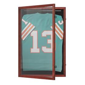 Flash Furniture Hmhd-23m099ybn-mhg-2436-gg Banks Jersey Display Case Hanging Pvc Tube Velvet Lined Bac
