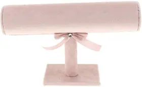 Freci 414831889895 Jewellery Display Holder T Bar Velvet Black Stand Showcase