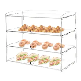 Ykld03 Funsmore Acrylic Pastry Display Case Bakery Countertop Retail Cou
