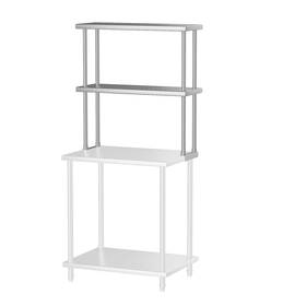 Garveetech Gt-ls-pho 33g7shvhfjqp2au Stainless Steel Overshelf Shelves For Work And Prep Table 12 Inch X 30 2 Tier Dou