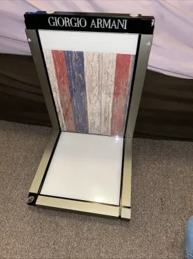 E356332 Giorgio Armani Countertop Display Approx 15 H X 10.5 W D