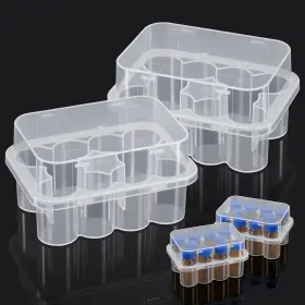 842855 Gsbnjuy 1 Peptide 2 Pack 10 Slot 3ml Vial Holder For Refrigerator Case Fridge Plast
