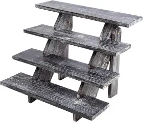 Hall-000008 Hallops Rustic Cupcake Stand - Wooden Retail Table Display. Wood Cake Display Tabl Hall-000008 Hallops Rustic Cupcake Stand - Wooden Retail Table Display. Wood Cake Display Tabl