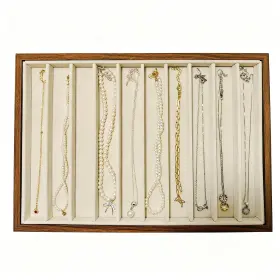 Xintuo-016 Houkanwe Large Jewelry Trays For Drawers Stackable Velvet Display Vendors