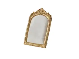 Hsd25 Hsddhome 10.4 Inch 7 Gold Jewelry Display Stand Photo Frame Resin Vintage Earring