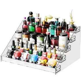 Cds05 Huitai Acrylic Display Shelf Risers Stands Perfume Organizer Cupcake Stand T
