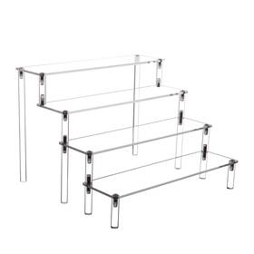 Ihomecooker Clear-4-8-30 Acrylic Stands For Display 4 Tier Clear Cupcakes