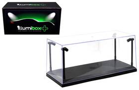 Illumibox Mj14001 1 18 Acrylic Black Base Display Case With Led Lights