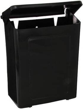 Impact Products 576-070-blk 1103 Safe-use Plastic Sanitary Napkin Receptacle 10-5/8 Inch Height X 9