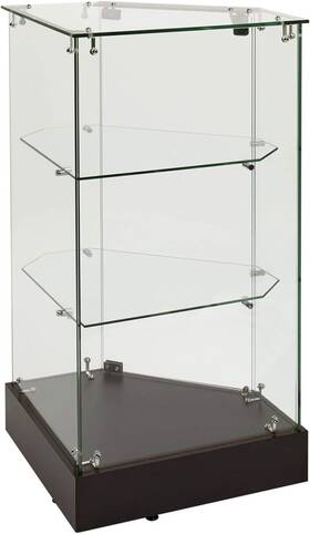 Infinity 65285 Corner Display Case Showcase 36 Inch High X 18 25 Merchandise Rta