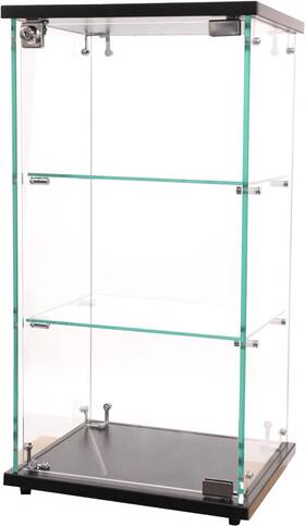 Infinity 65286 Display Case Clear Countertop 12 Inch W X 14 D 27 H Jewelry Lock