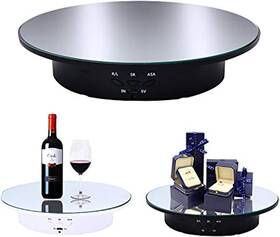 Jayegt 692621767525 Motorized Rotating Display Stand 7.87inch /17.6lbs Load 360 Degree For
