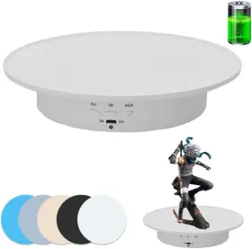 Jayegt 705353354809 Motorized Rotating Display Stand 7.87inch /17.6lbs Load 360 Degree Elec