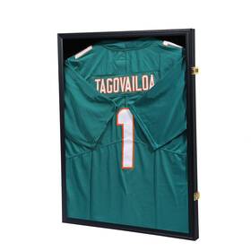 Jdeco 772123833062 Jersey Frame Display Case Shadow Box For