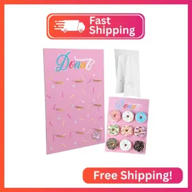 Maison-1 Jetec Donut Stand Display Wedding Party Desserts Holder Wall Reusabl Maison-1 Jetec Donut Stand Display Wedding Party Desserts Holder Wall Reusabl