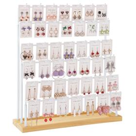 Jiucan Jctylwus-gg06fu Earring Display For Vendors 6 Tiers Rack Holder Stand Earri