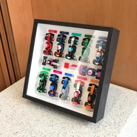 66796 Jkzuzu Display Photo Frame Casebox For F1 Racing Minis Model Kit Home