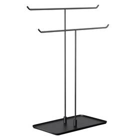 Josmimic Hkus0025bl Jewelry Stand Aesthetic Necklace Holder Metal Organizer For Home De