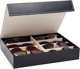 Juvale 709257568331 8 Slot Sunglasses Organizer Storage Eyeglasses Holder For Home Multiple