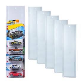 Kastun 746407507444 5 Pcs Diecast Display Case For Hot-wheels Match-box Toy Car Storage Organizer