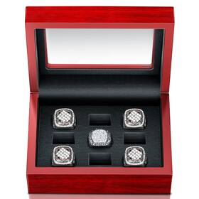 Kigeli Kigeli-display-66 Championship Ring Display Case Wooden Box Baseball R