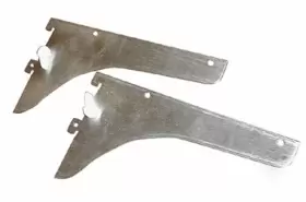 Knape & Vogt 187 14 Kv Stainless Steel Heavy Duty Bracket Inch Partno Ss By And