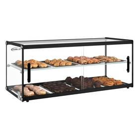 Koolmore Km-dc-4csbk 36 Inch 2 Tiered Pastry Display Case