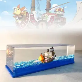 456789 Ksgolif Cruise Ship Fluid Drift Bottle Unsinkable Boat In A Box Titanic Blue-h