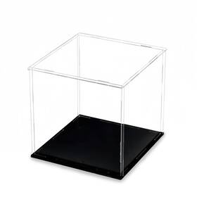 Lepevney Dpc10x10x10 10 X 10cm Acrylic Clear Display Case Perspex Box Cabinets For Co