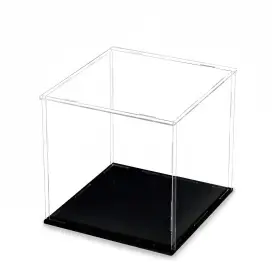 Dpc10x10x10 Lepevney 10 X 10cm Acrylic Clear Display Case Perspex Box Cabinets For Co