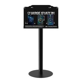 Letaohui 776214477173 Floor Standing Cell Phone Charging Station With Fast Charigng Cables 8 D