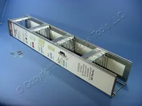 16050-0wp Leviton Silver Retail Display Rack For Blister Packs 4-level 38-1/2 Inch 16050-wp