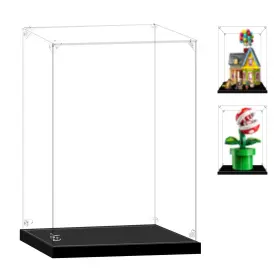 Lili-v010-1 Lilikaka Display Case For Lego 43217 Up House Or 71426 Piranha Plant 8x6x12inches 20