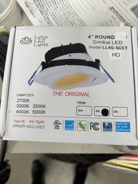 Lotus-ll4g-5cct Lotus Ll4g-5cct Gimbal Led Light