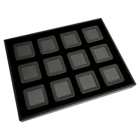 Sua7011 Lysuz Premium Jewelry Display Tray Organizer - Metal Storage Box With Anti-scratch