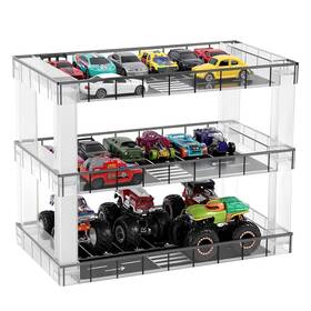 Madcat 718387603928 Display Case For Hot Wheels And Matchbox Cars 1/64 Scale Diecast Toy Car Storag
