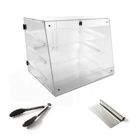 Mainefield Pacific 060985280052 Pastry Display Case - 3-tier Commercial Countertop Bakery Past