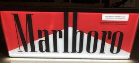 Marlboro 291045-r1 Led Flip Header 23x13.5x9.5 Cigarette Display Tested Hardware
