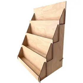 Olm505 Marolen Portable Greeting Card Display Stand - Counter Top Craft Show Displa Olm505 Marolen Portable Greeting Card Display Stand - Counter Top Craft Show Displa