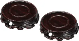 Mea220518ee0524 Meccanixity Wooden Stand Holders Displays Base 80mm Diameter Black For Mea220518ee0524 Meccanixity Wooden Stand Holders Displays Base 80mm Diameter Black For