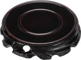 Meccanixity Mea220518ee0527 Wooden Stand Holders Displays Base 100mm Diameter Black For