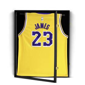 Netgog Sh05121 Jersey Frame Display Case 23.6x31.5-in Large Shadow Box
